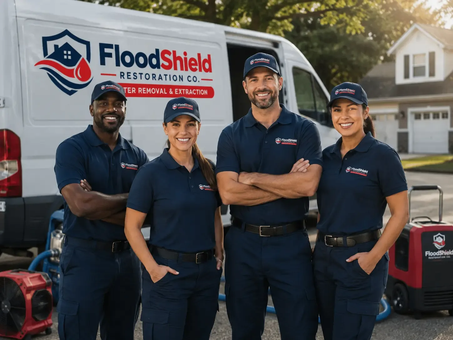 Flood Damage Restoration company in Somerset, TX